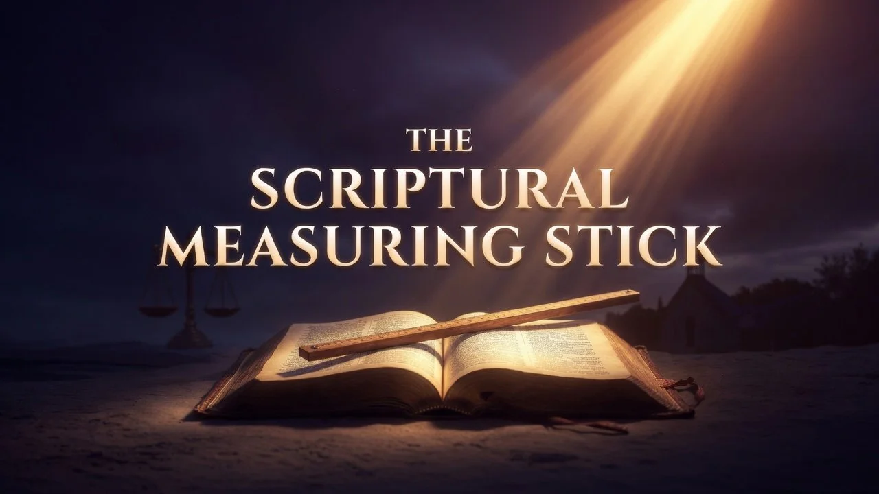 The Scriptural Yardstick| Pastor Kenny Chinn | Jun 28, 2026