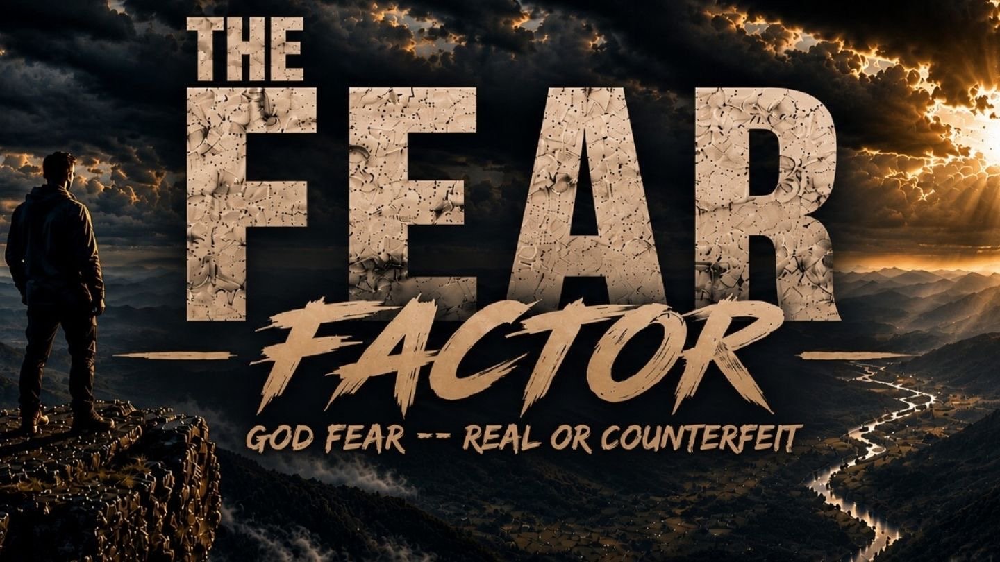 The Fear Factor: God Fear - Real or Counterfeit? | Pastor Kenny Chinn | Aug 30, 2026