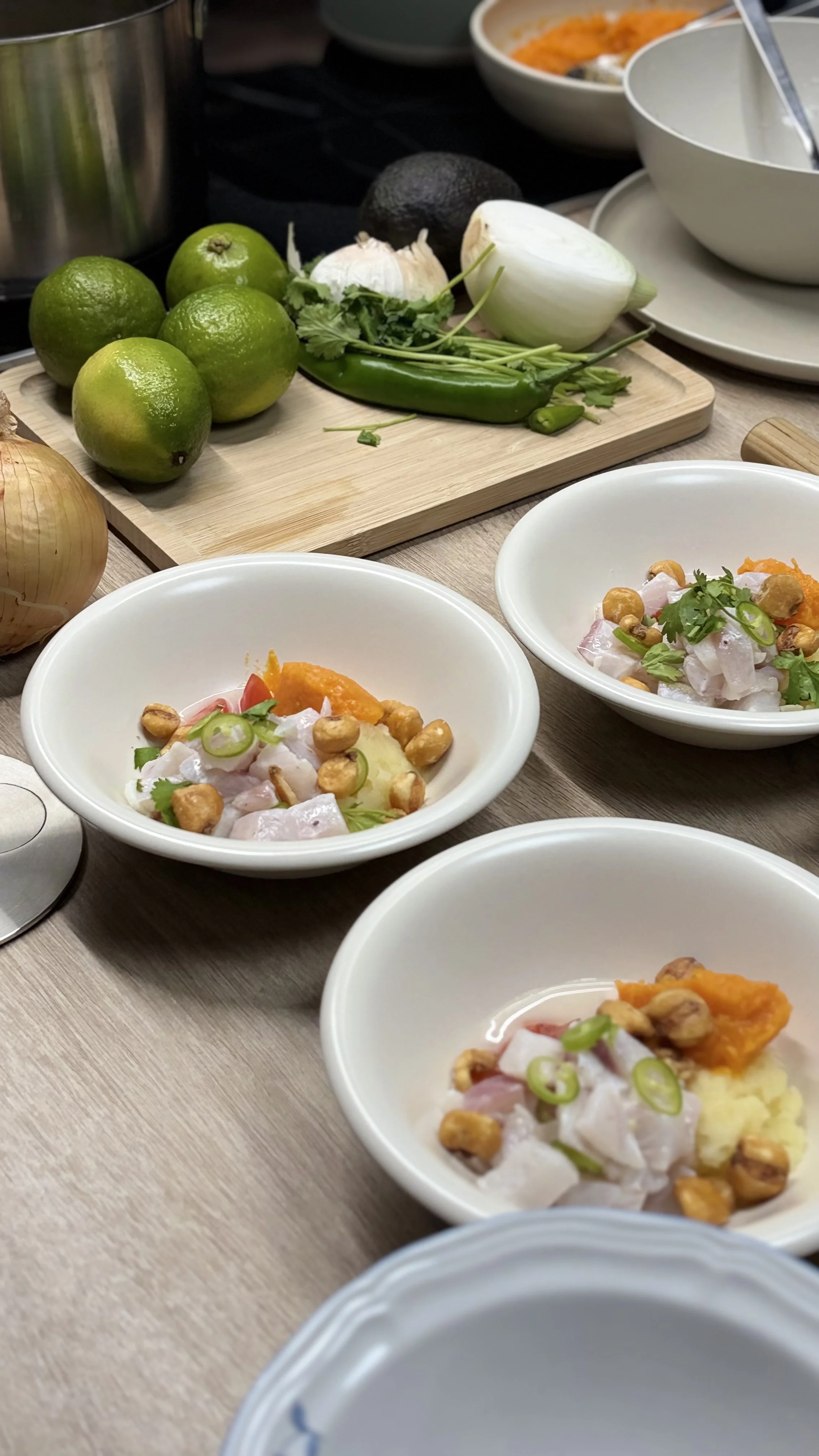 ceviche workshop. jueves 17/9
