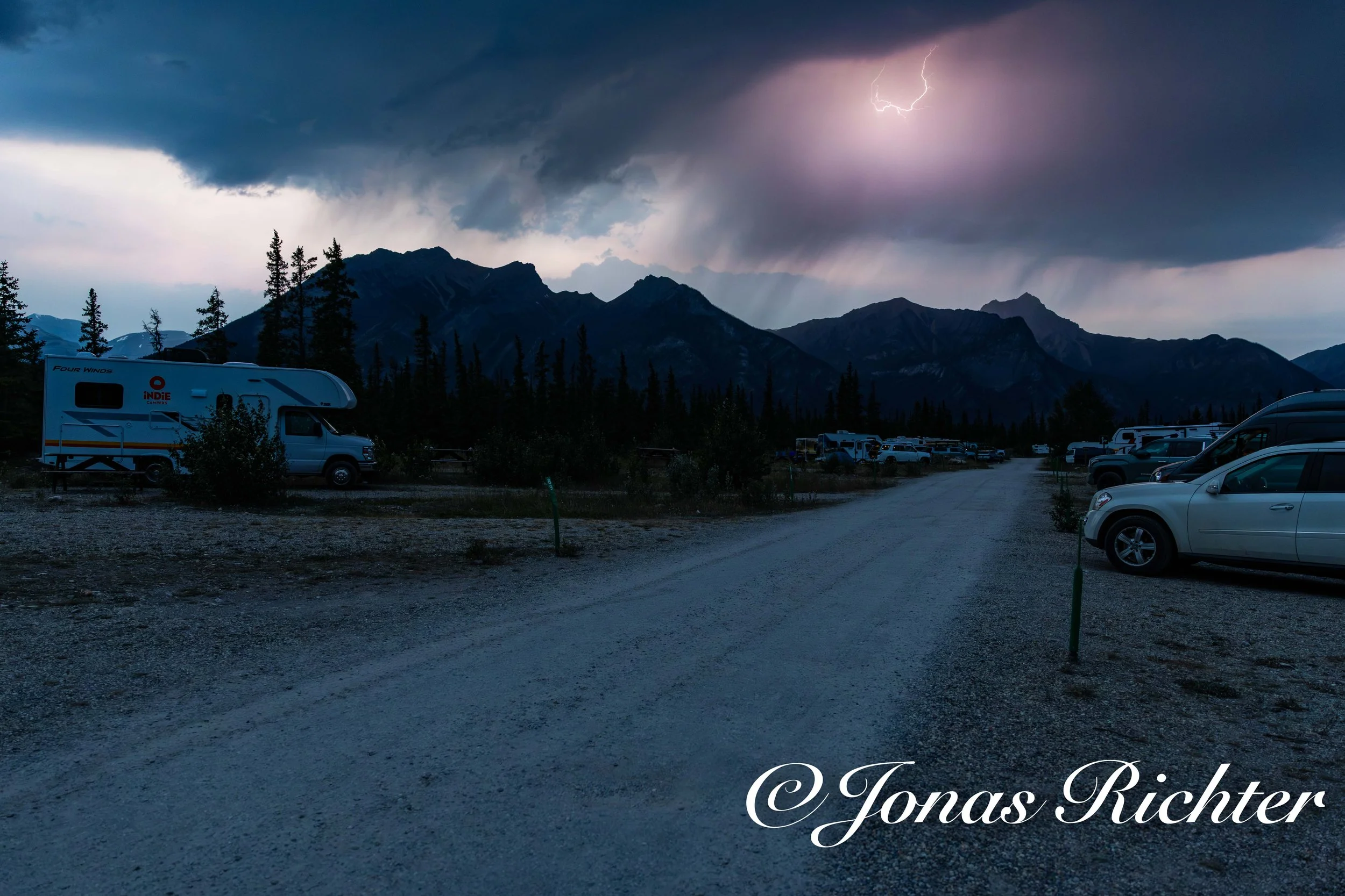 Gewitter, Jasper National Park