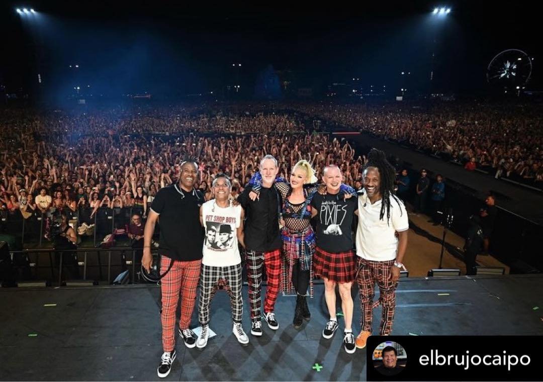 Posted @withregram &bull; @elbrujocaipo More pics from Coachella.  Thank you @sound.image.official @clairglobal for all your support.  Oh and and I got to mix a song for Olivia Rodrigo who joined us for a song on week 1.