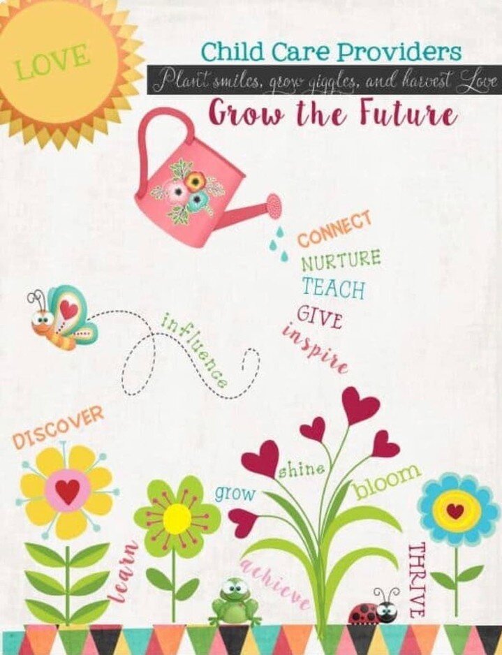 Hey everyone! Today is National Child Care Provider Day! Let's take a moment to appreciate all the amazing child care providers out there who play such an important role in a child's development. The first five years of a child's life are crucial, an