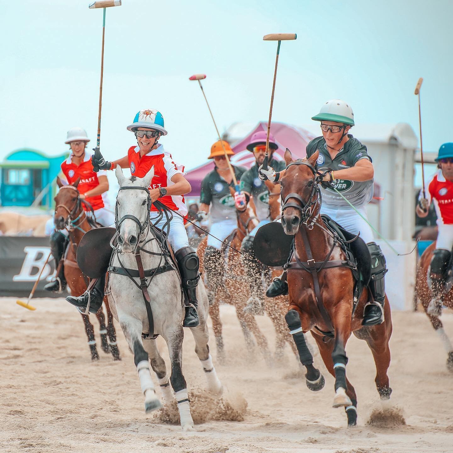 @worldpololeagueofficial 2021 Beach Polo World Cup in action!