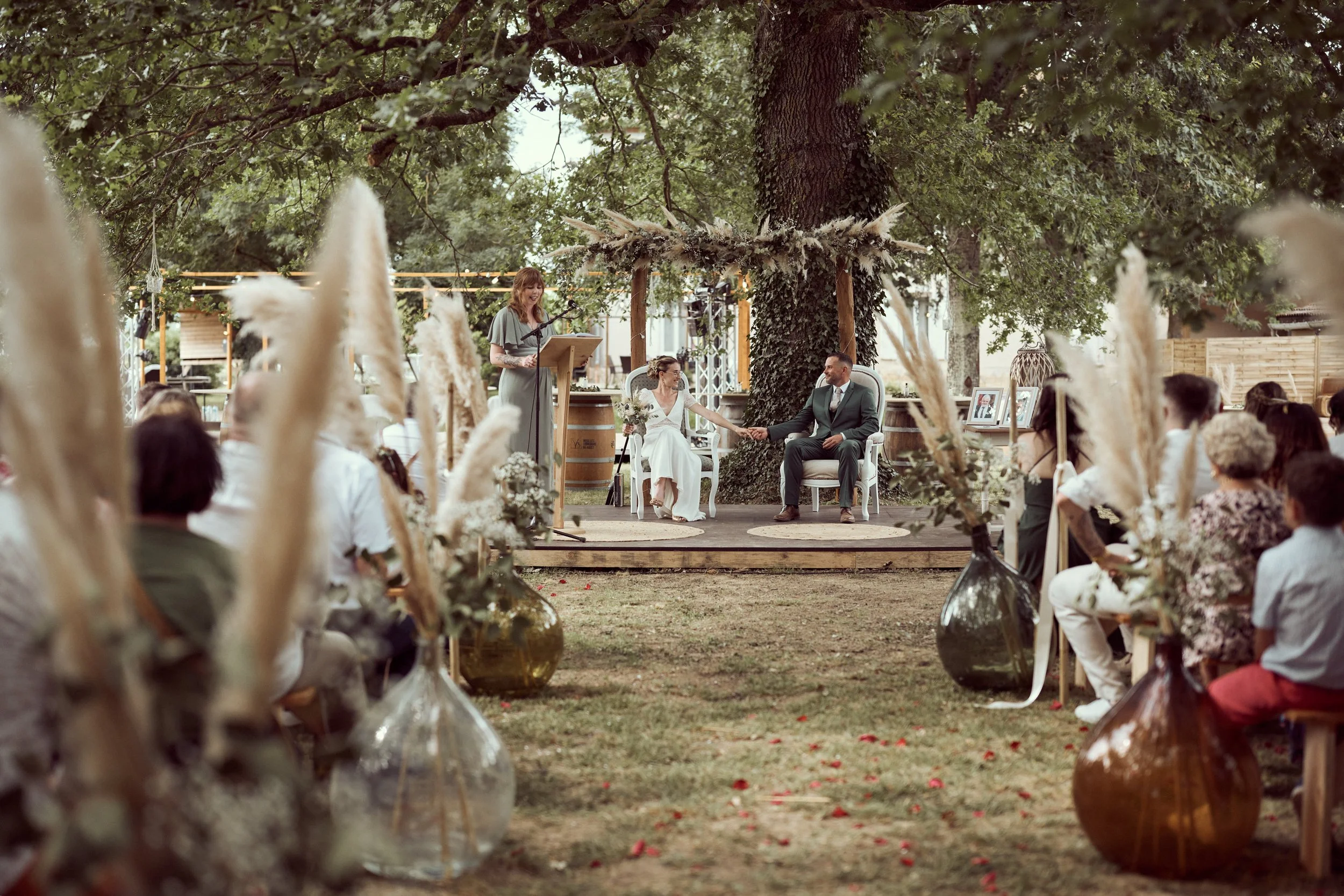 Mariage nature dans le Sud-Ouest de la France | Officiante de cérémonie laïque