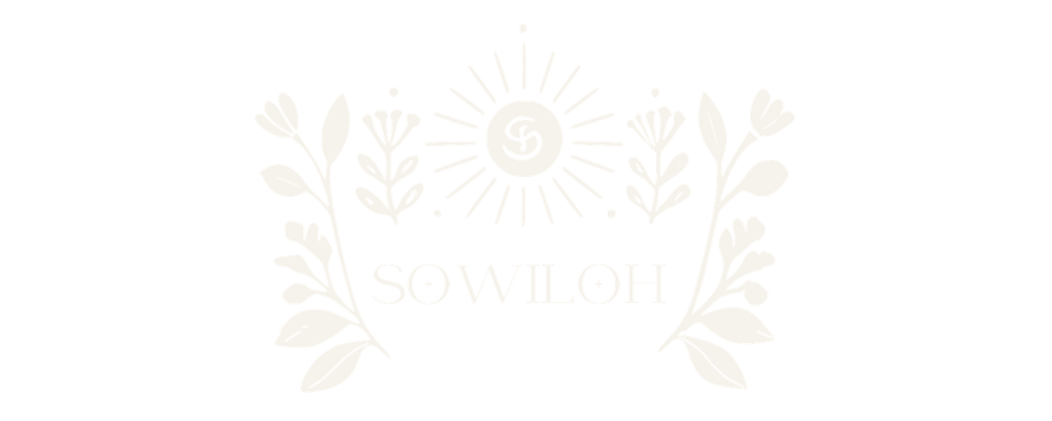 Logo en blanc sowiloh art coaching