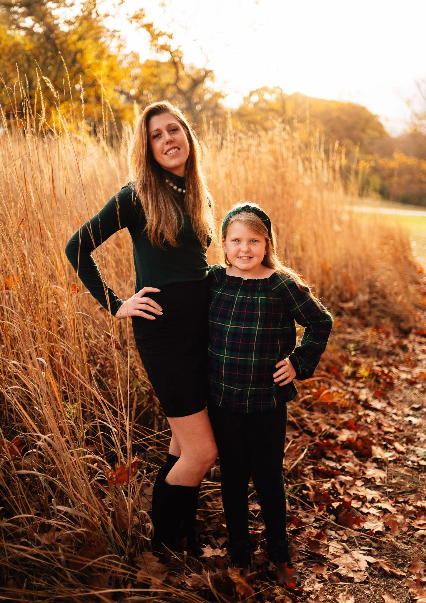 Portrait Session in the fall in Pittsburgh Pa 
