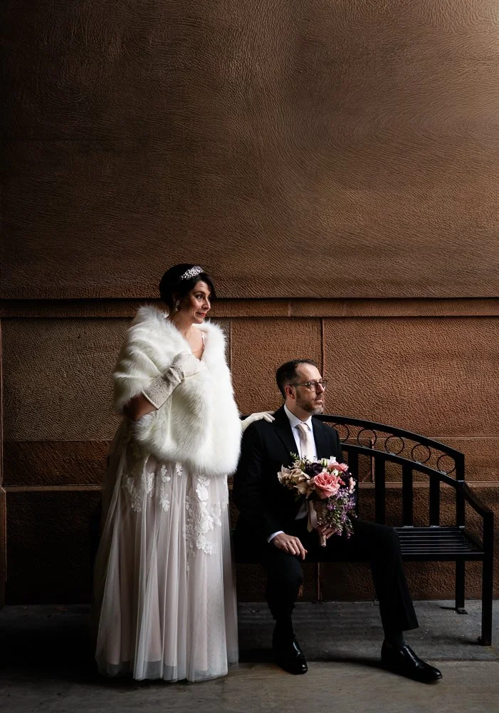 Station Square Winter Wedding 