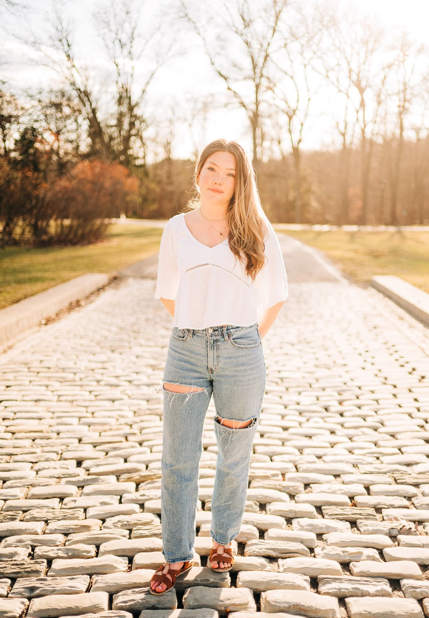 Hartwood Acres Mansion High School Senior Portrait Session in Pittsburgh, Pa 