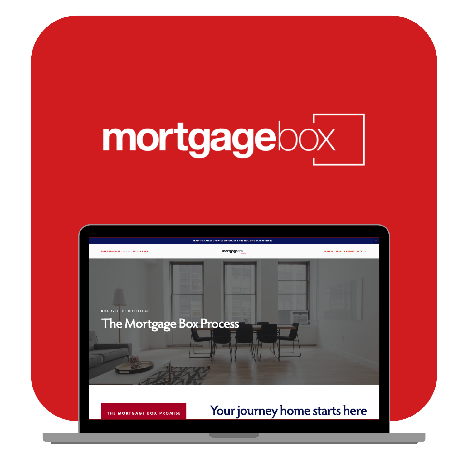 Mortgage Box | Renaming,  Brand, Website + Marketing