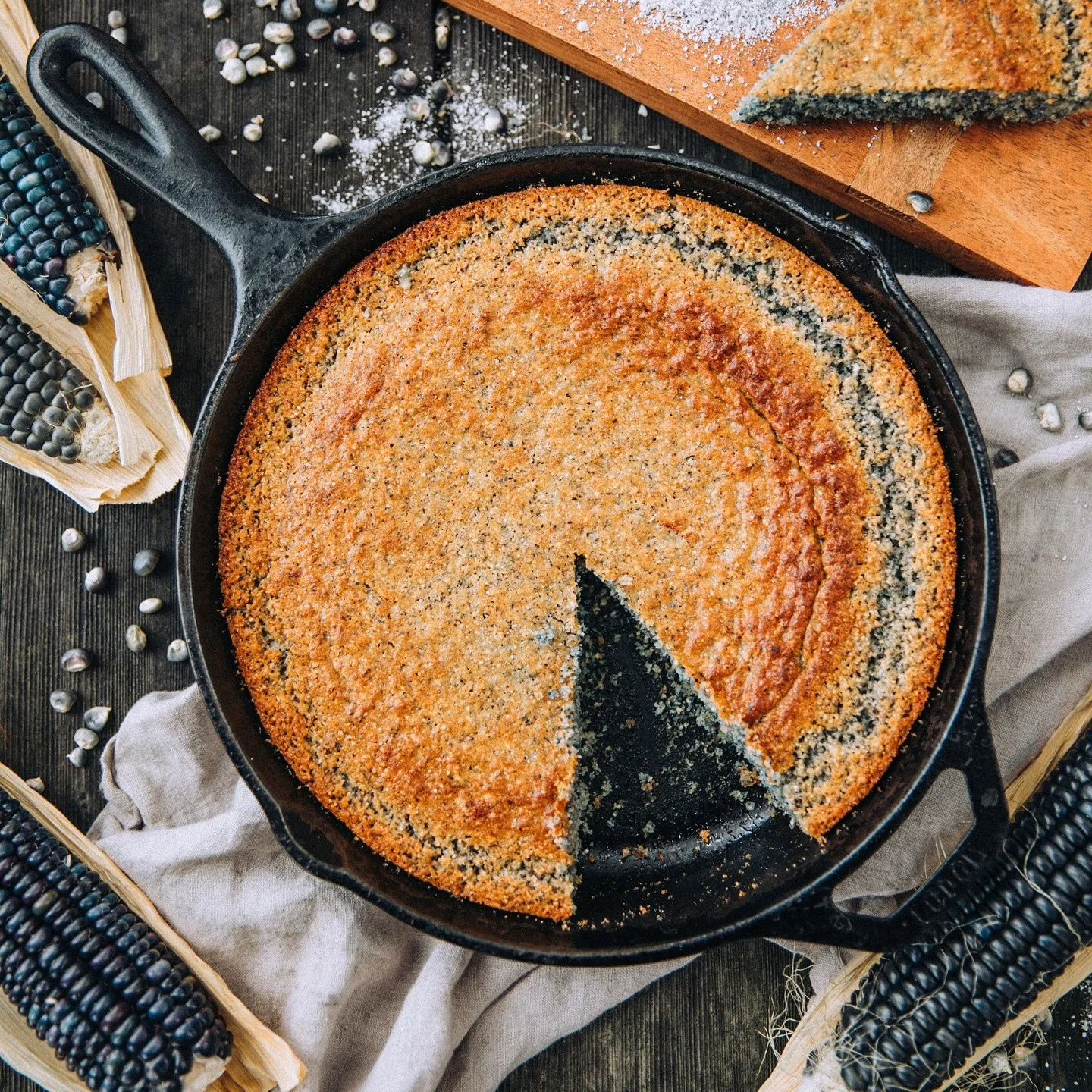 Bring something truly handmade to the holidays! 

Our Blue Corn Cookie and Cornbread Mixes are made on our small family farm in Monterey County, California. Crafted from honest ingredients and meant to bring people together - a perfect addition to yo