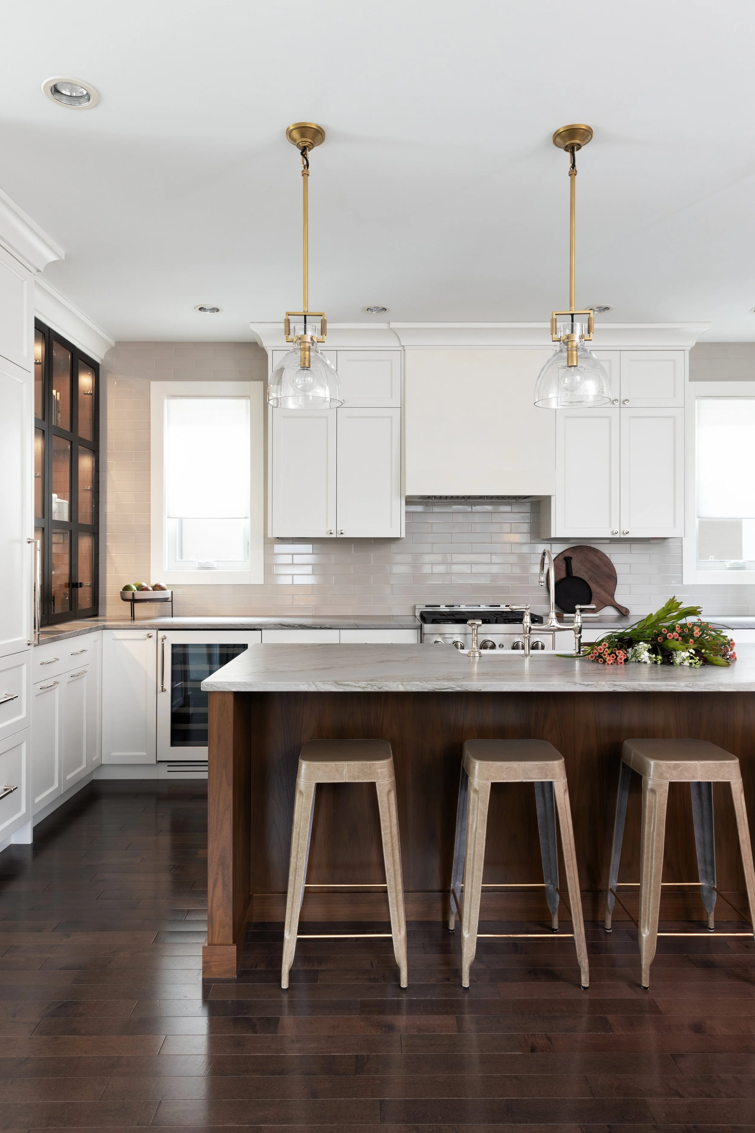 Calgary Interior Design_03_White and Walnut Kitchen.jpg