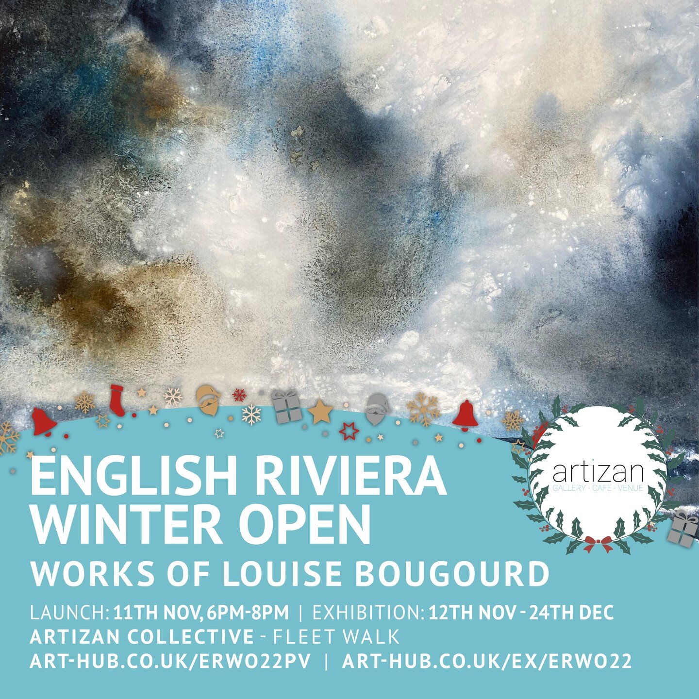 Really excited to be included in the winter show in Torquay @artizangallery opening this evening with a launch party 6pm - 8pm. Would be great to see you there ;)

#contemporaryart #contemporarypainting 
#artdevon #devonpainting #newlynschoolofart #a