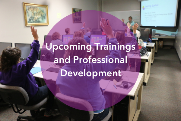 Trainings and Learning Events