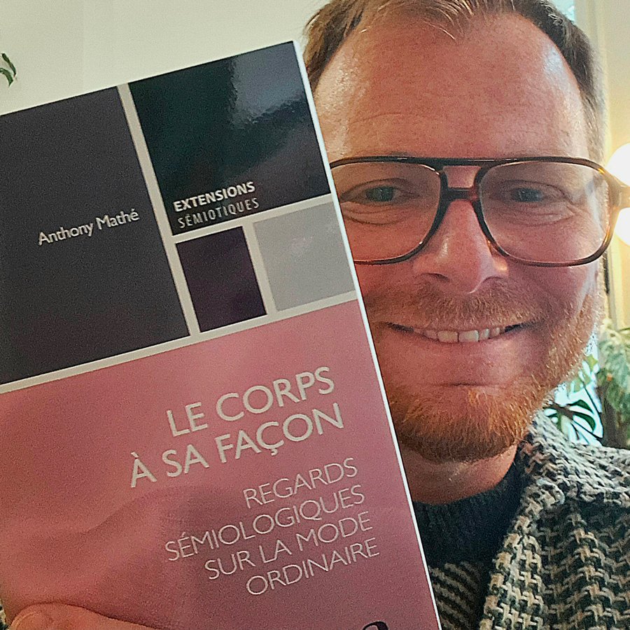 Parution de mon livre sur la mode, «&nbsp;Le corps à sa façon&nbsp;: regards sémiologiques sur la mode ordinaire&nbsp;», chez Academia / Harmattan.