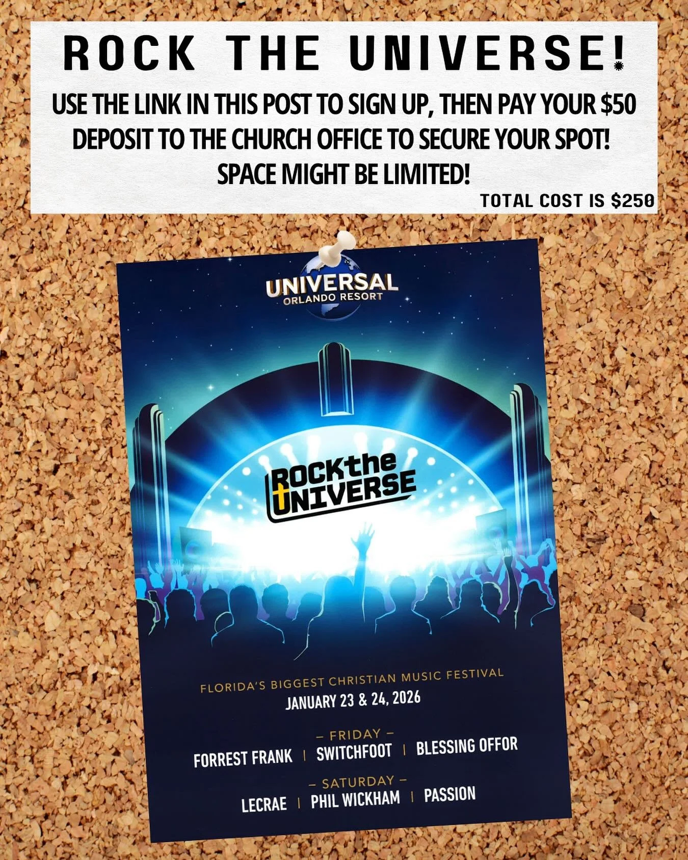 Sign up for RTU at trinitymarianna.com/students