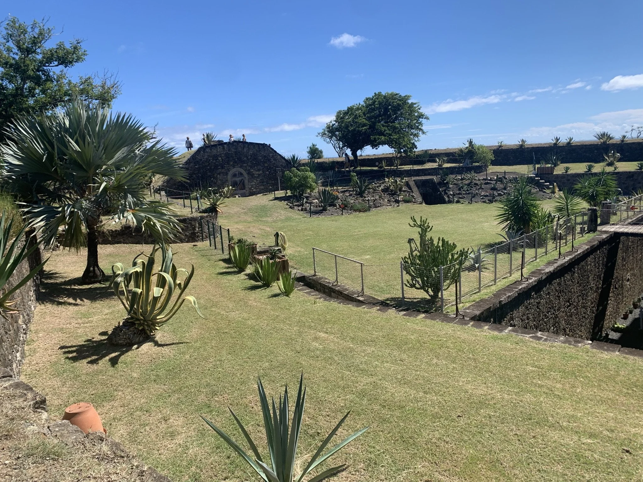 gardens of Fort Napoléon