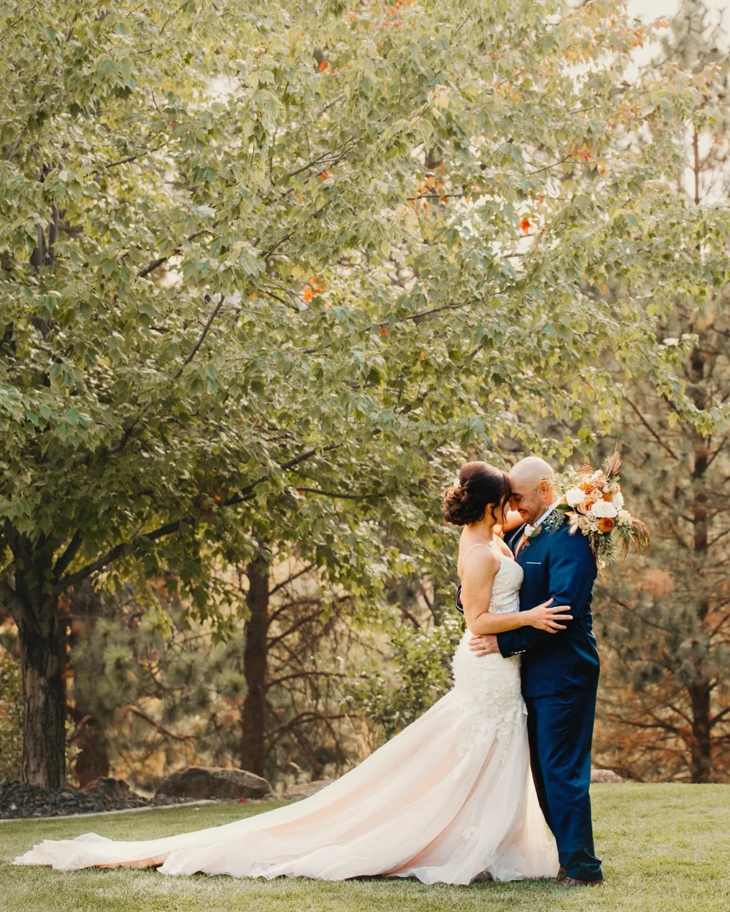 Yesterday, Danielle and Gavin became one- in a backyard transformed into something effortlessly romantic. 

The soft autumn air, the glow of family laughter, and the way these two simply couldn&rsquo;t stay apart&hellip; it was timeless. 

Every deta