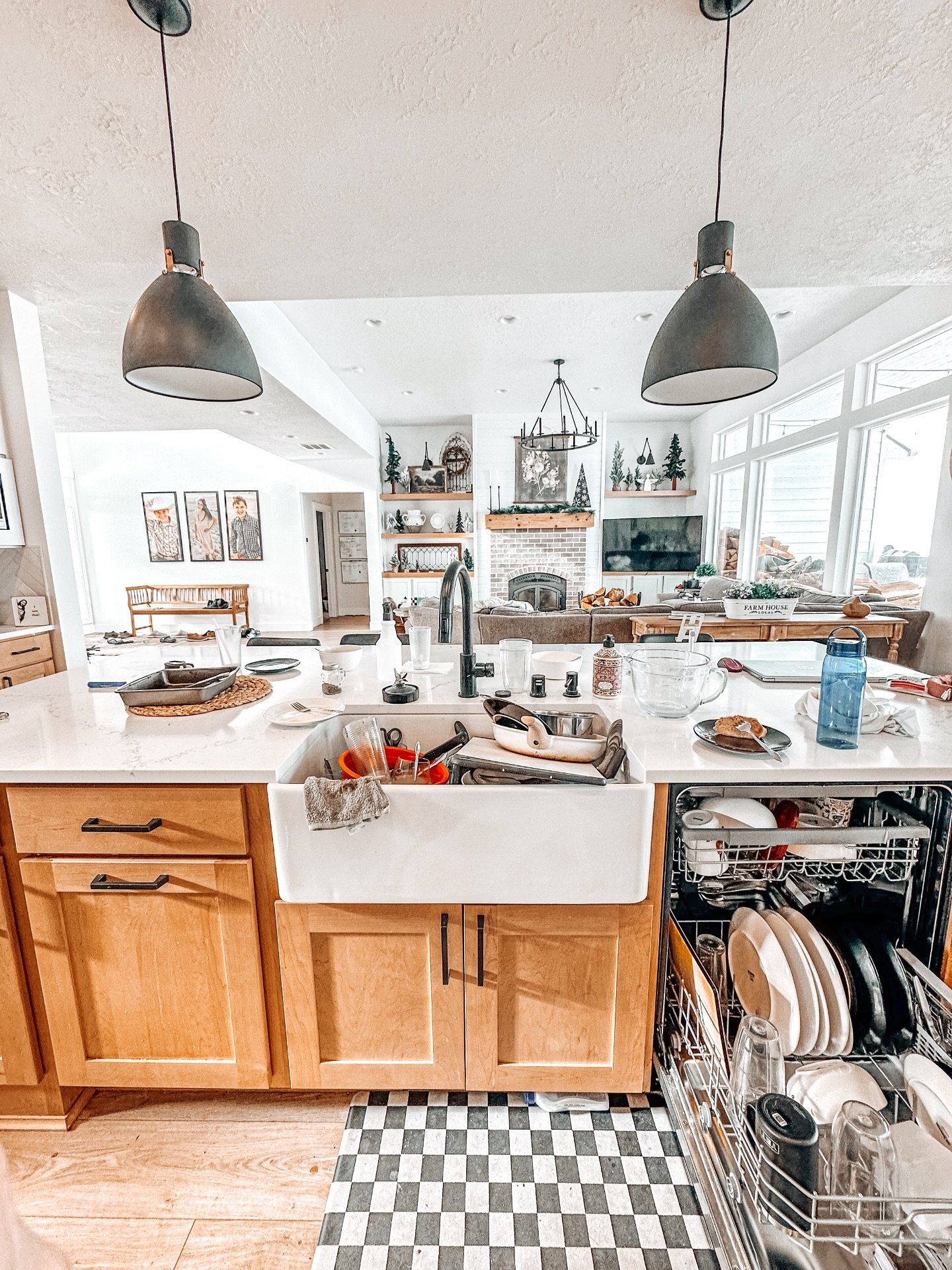 This house is messy.
The floors tell stories.
The laundry is waiting.
And yet&hellip; my heart is full.

Today I&rsquo;m choosing gratitude over perfection.
Because this mess? It means life. It means family. It means growth. It means I&rsquo;m in the