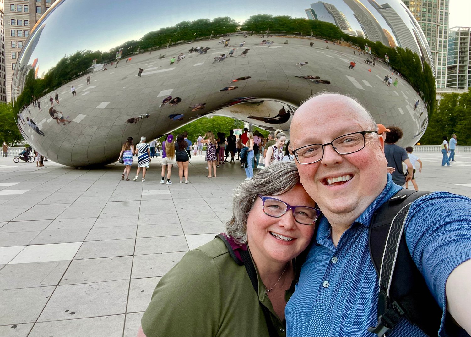 Debbie and John at The Bean
