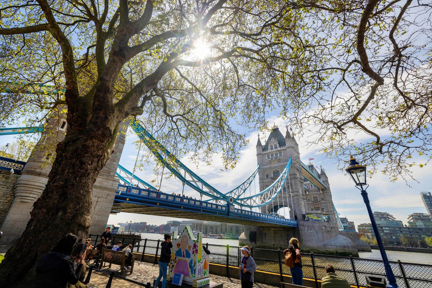 Walking near Tower Bridge