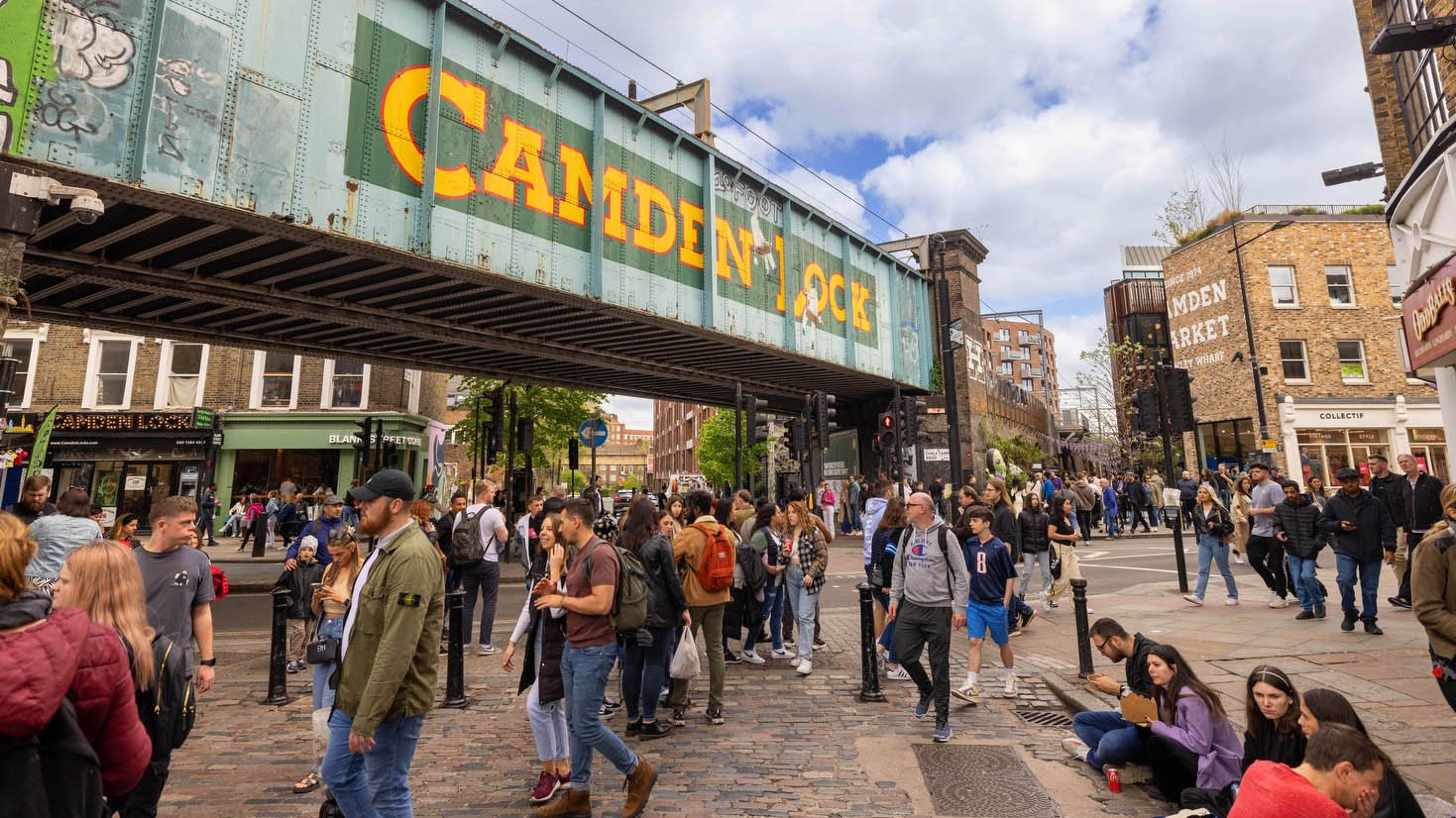 Camden Market entrance