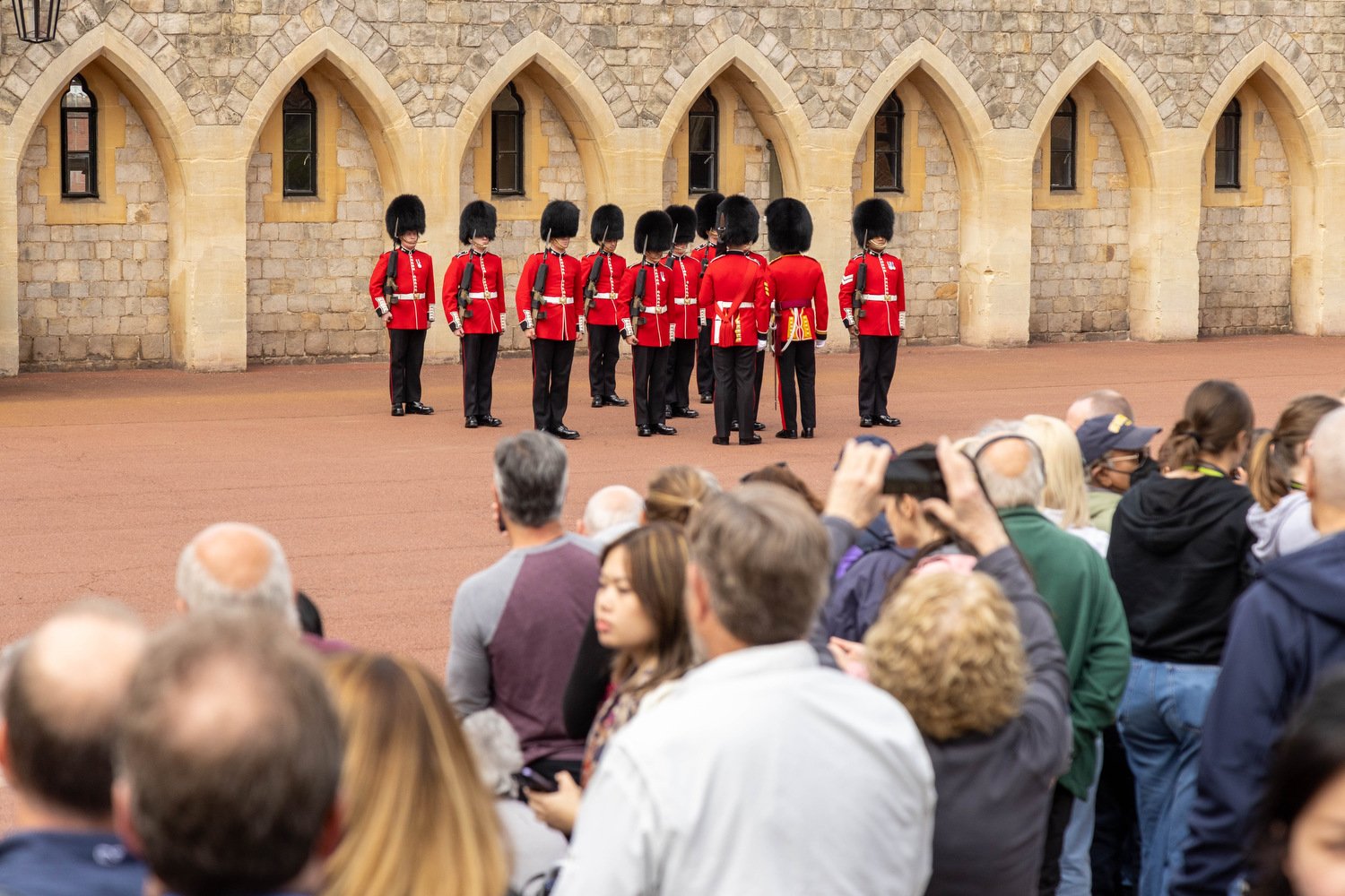 Changing of the Guard at Windsor Castle