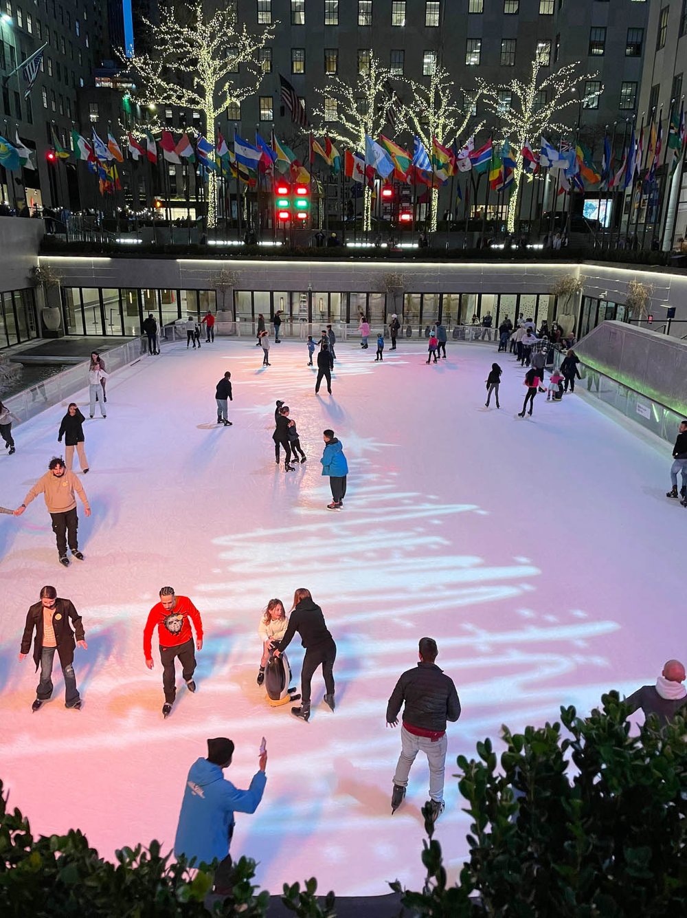 Ice Skating at Rockefeller Center