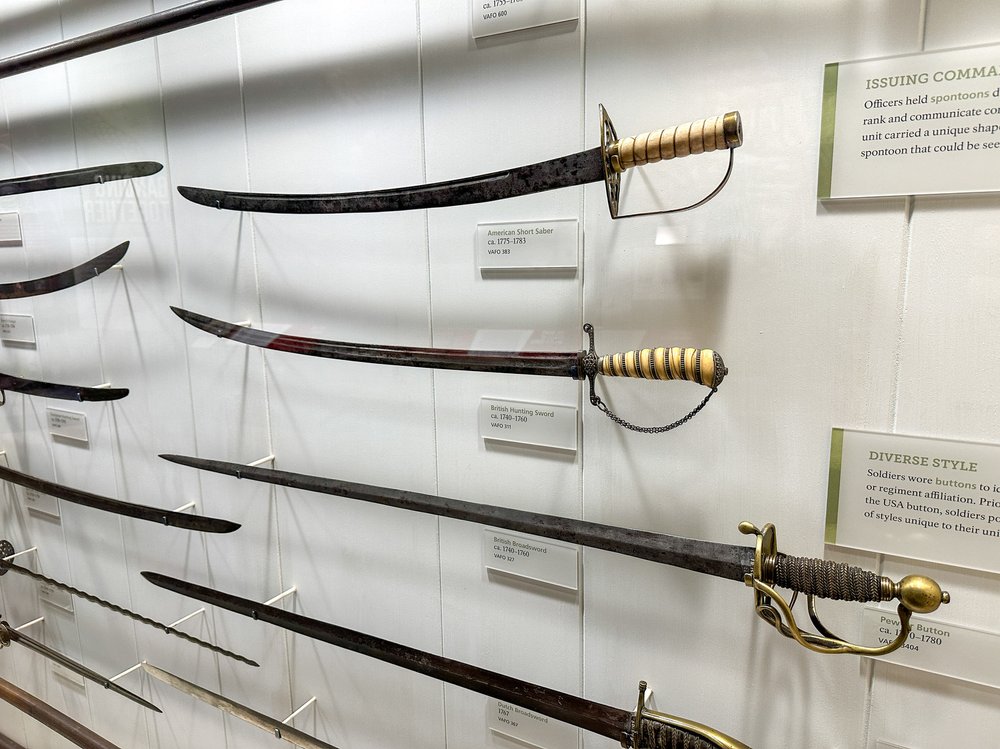 A weapons exhibit