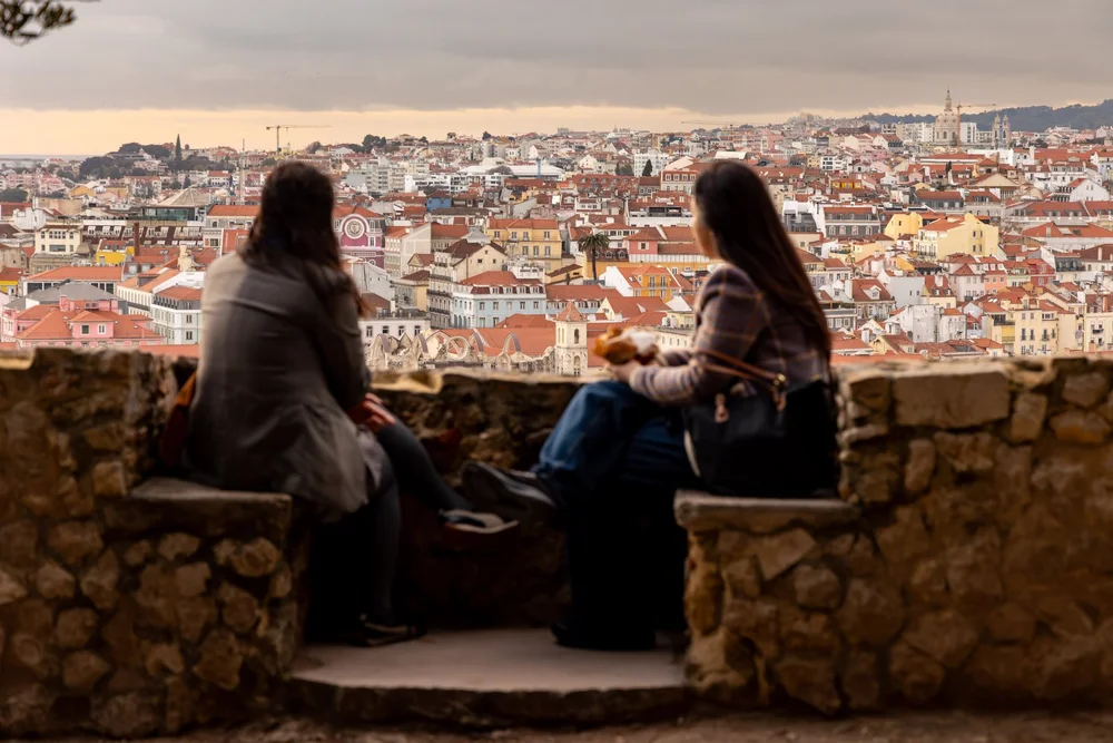 The view from São Jorge Castle.