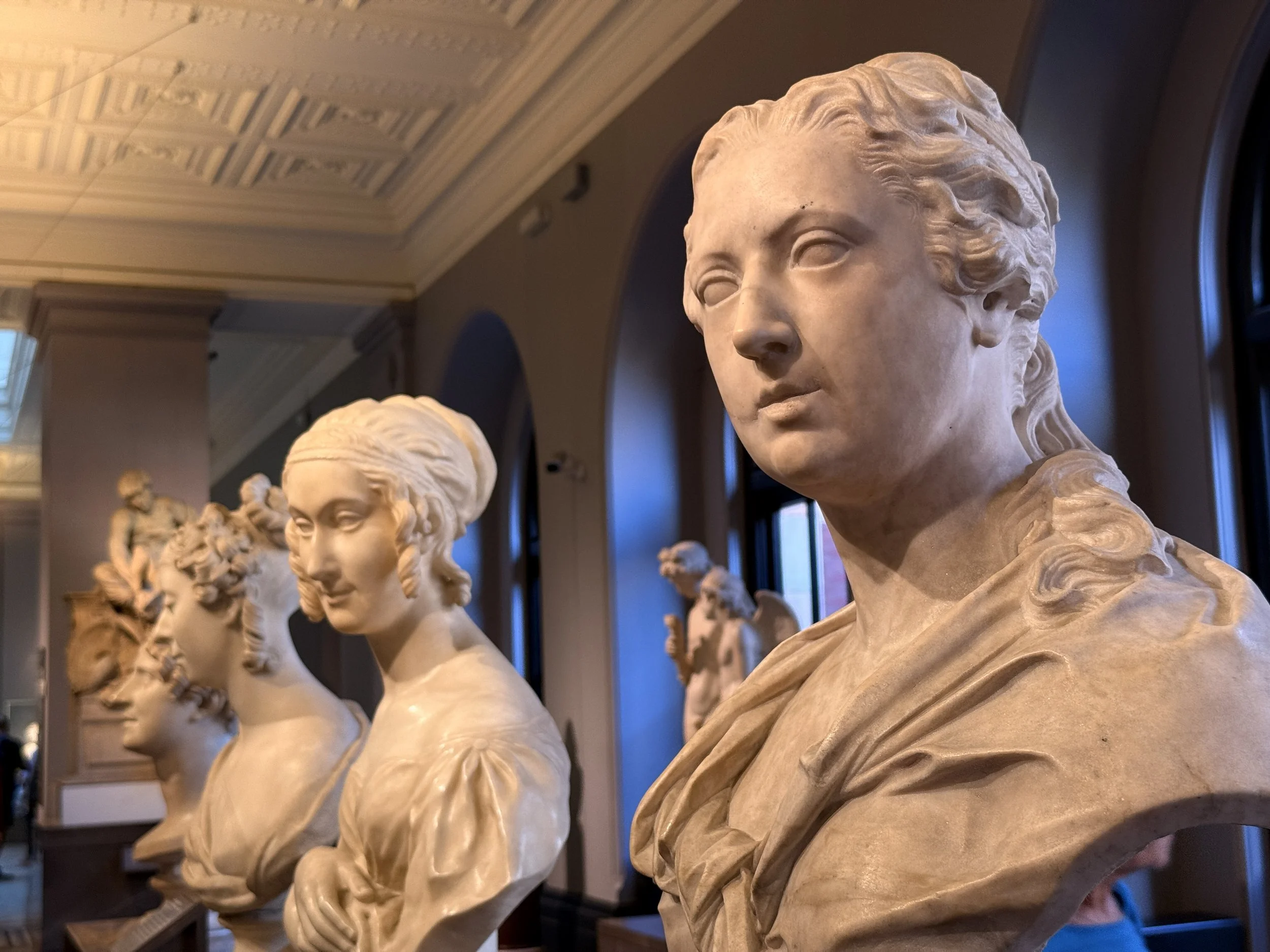 Sculptures at the Victoria &amp; Albert