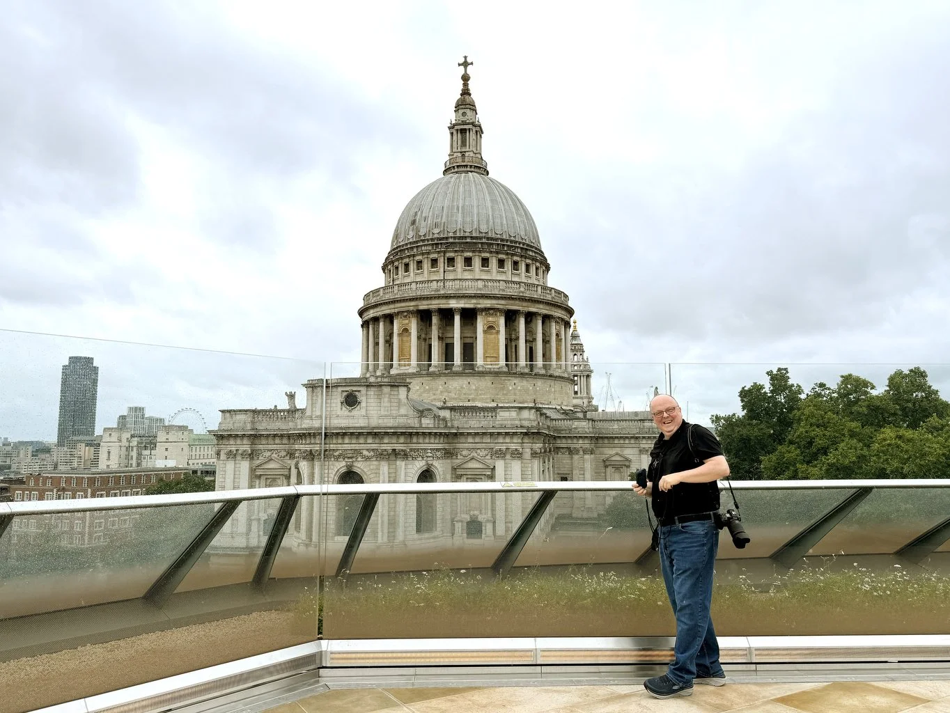 John loved photographing St. Paul's from the Rooftop Terrace