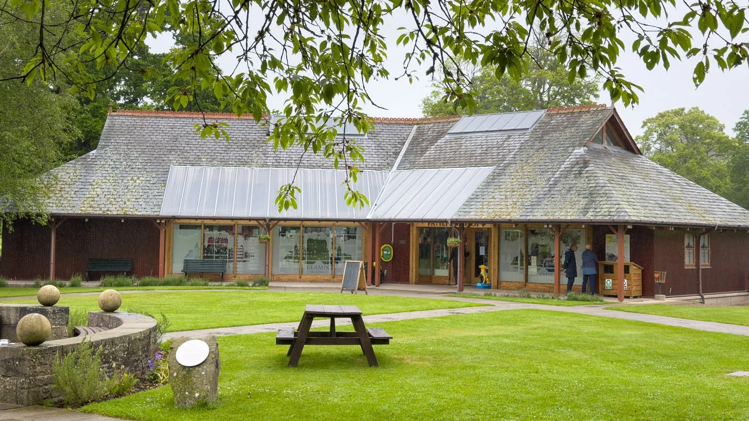 The Pavilion Gift Shop serves as welcome center