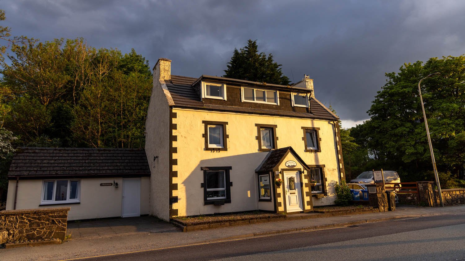 Broadford House on the main road in Broadford.