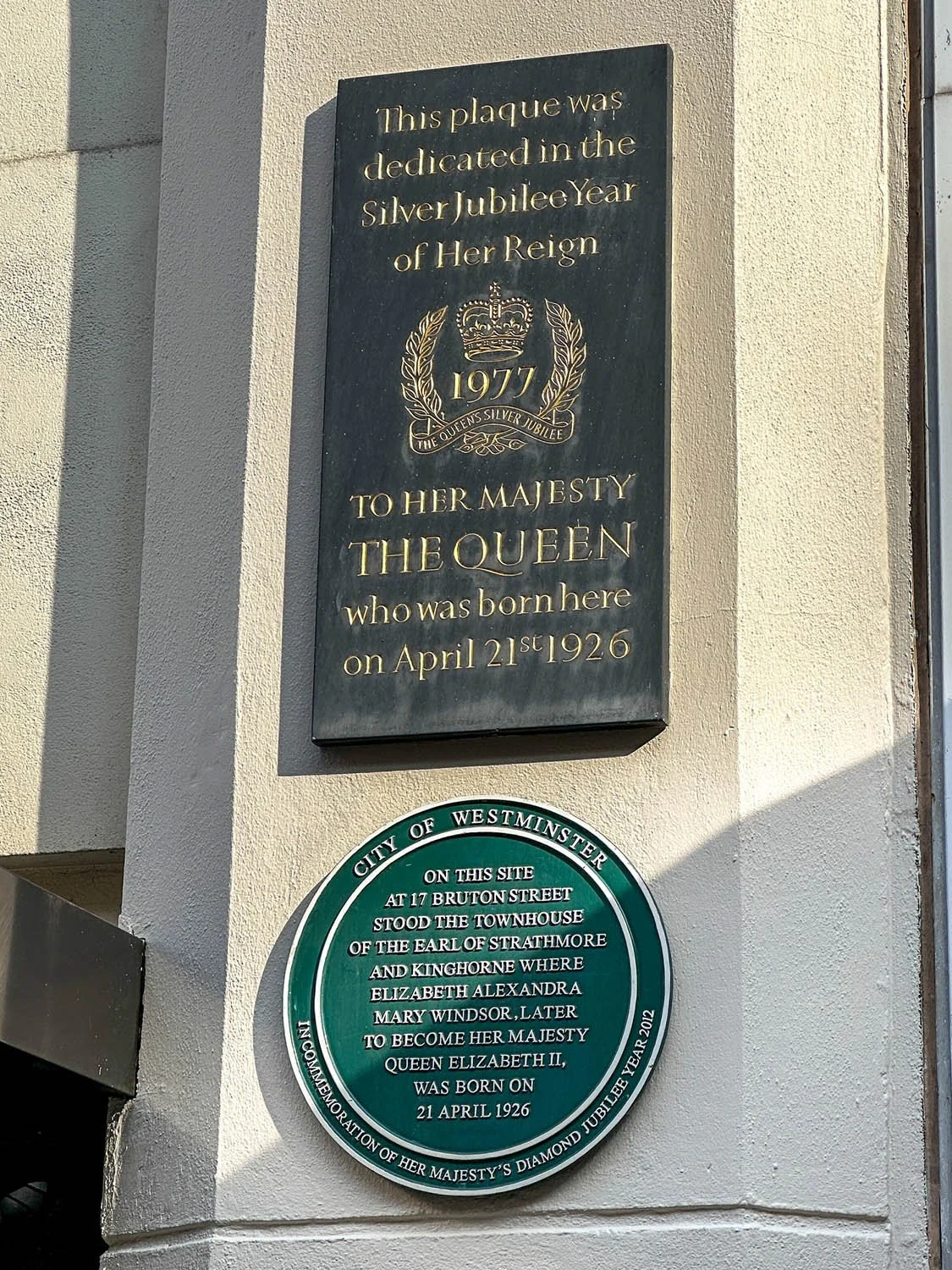 Princess Elizabeth was born in London in 1926