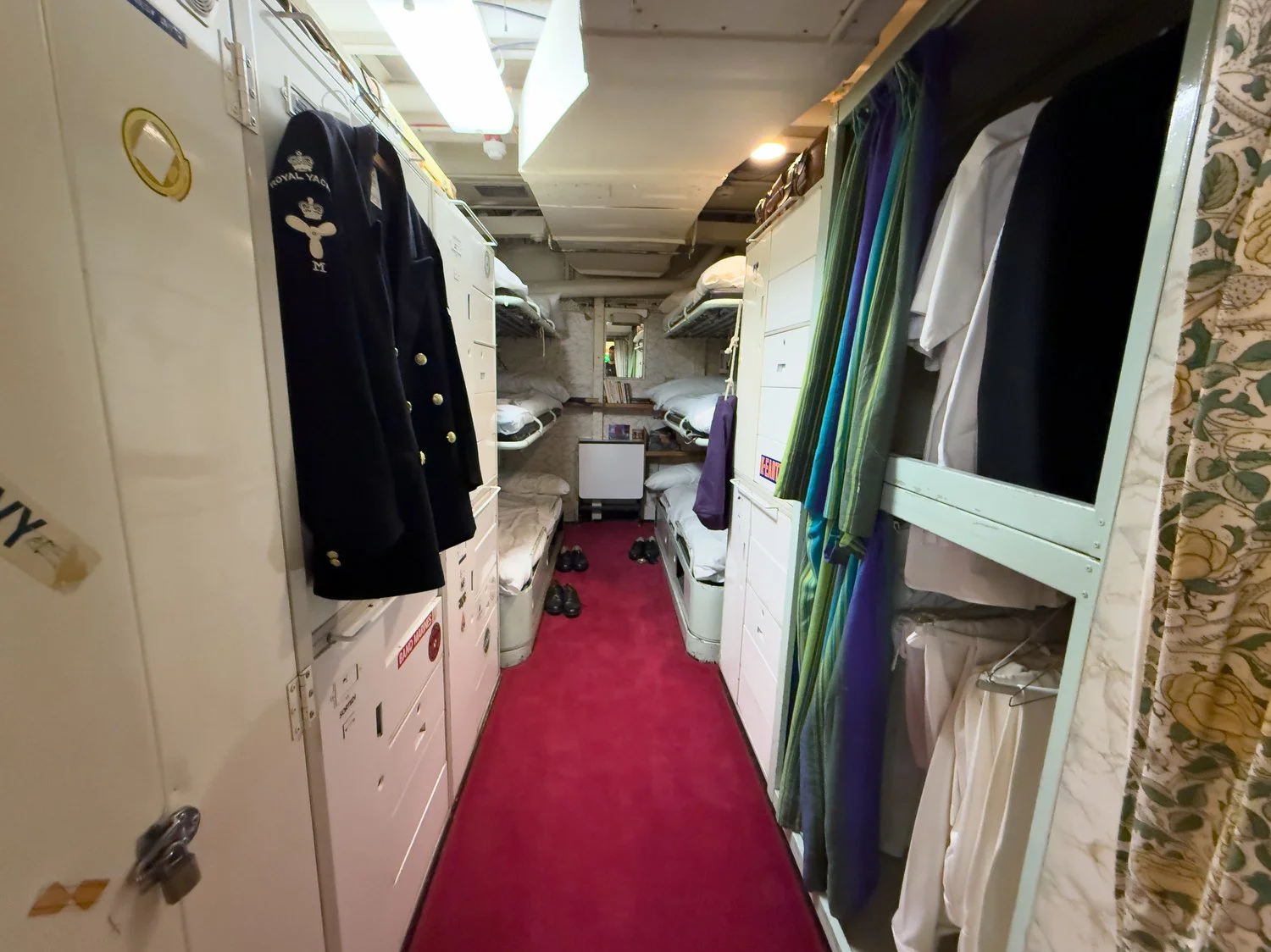 Crew Quarters aboard HMY Britannia