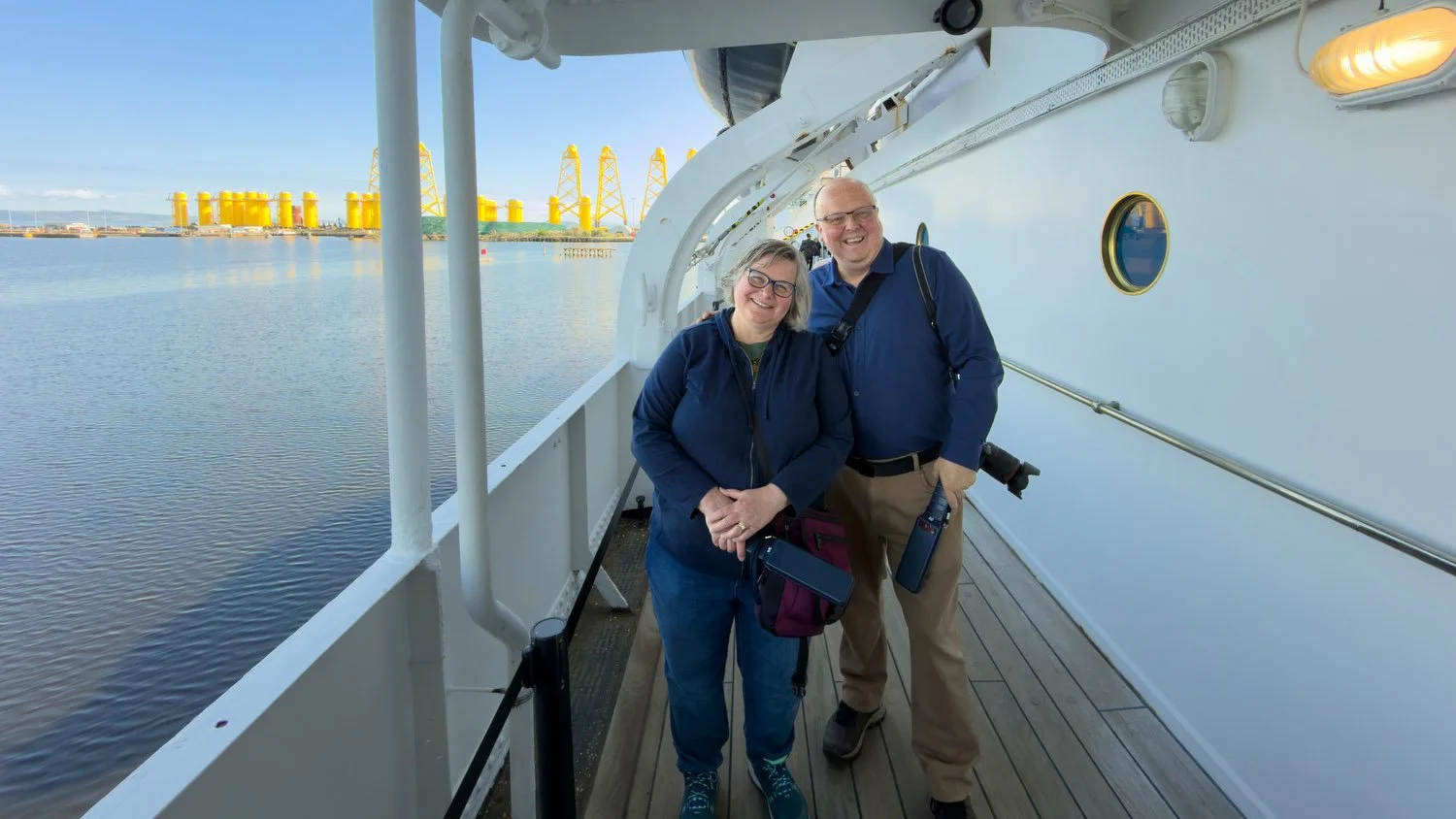 Visiting the Royal Yacht Britannia, a floating palace in Edinburgh