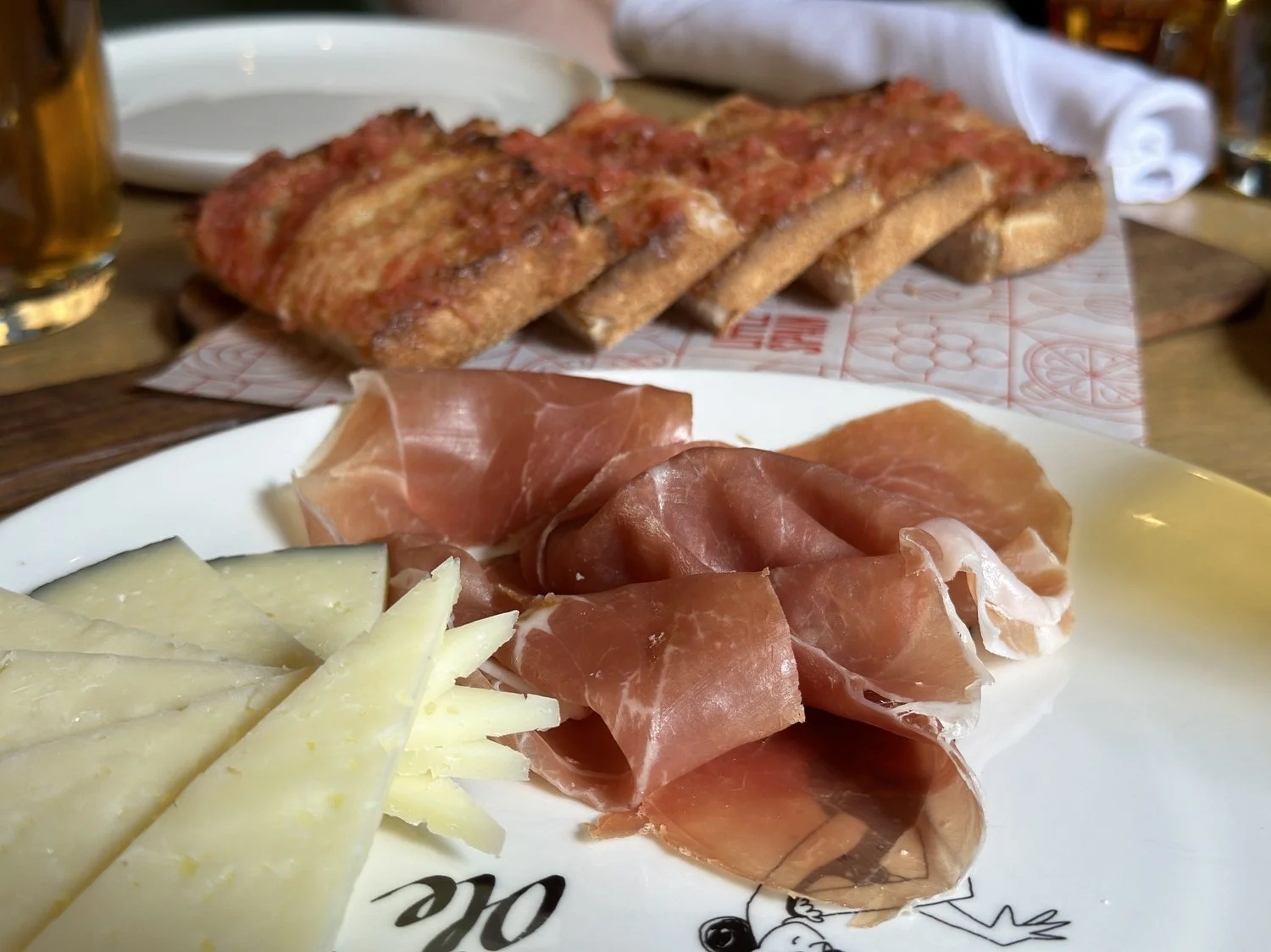 A delicious platter at Little Spain. 