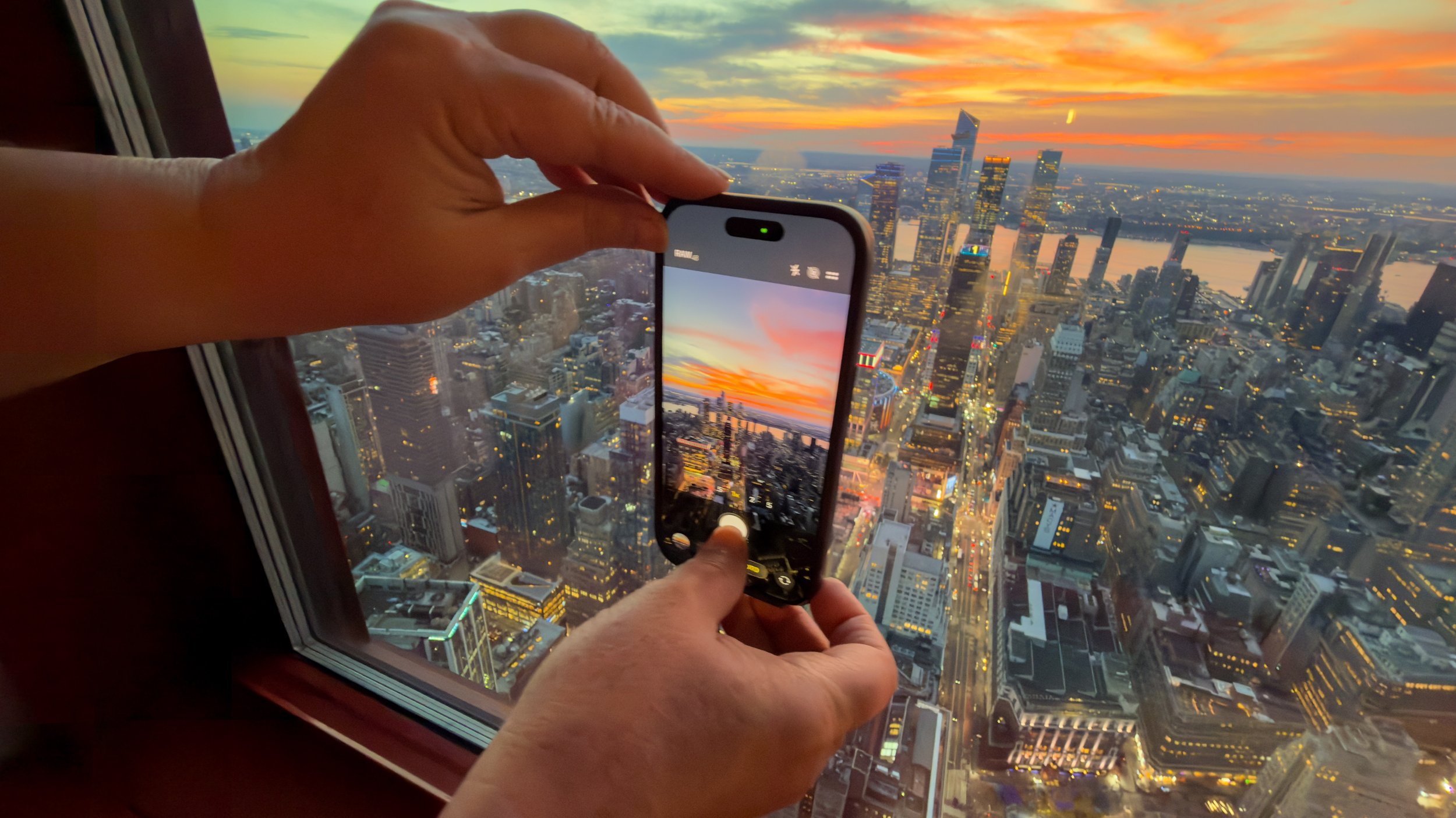 Pro tip - Place you camera right against the glass to reduce reflections.