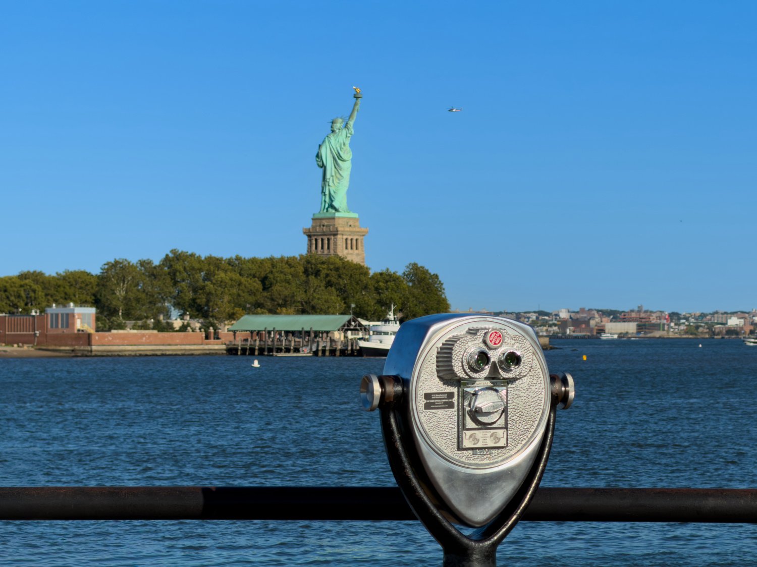 View of the Statue of Liberty .JPG