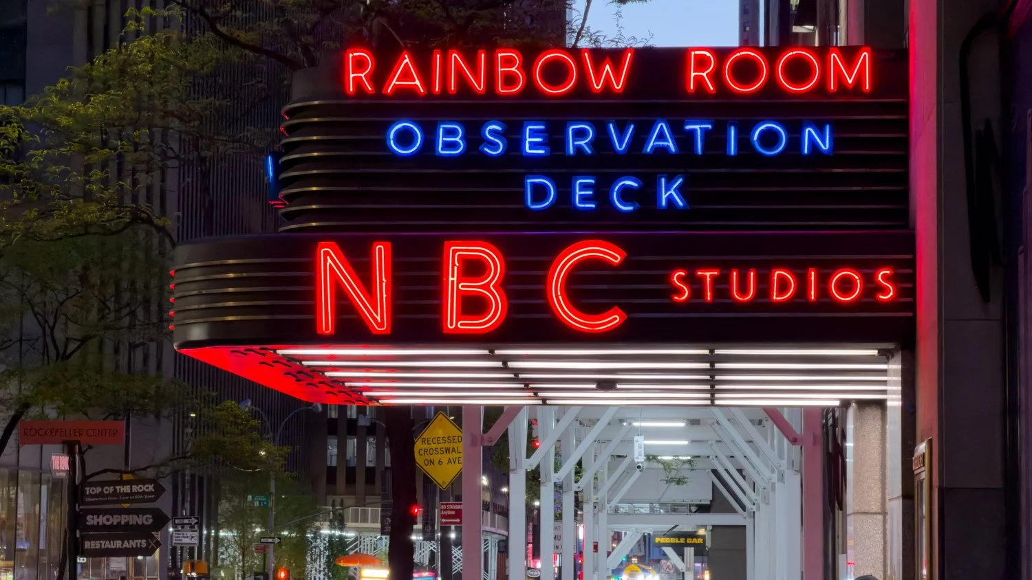 Entrance to Rockefeller Center