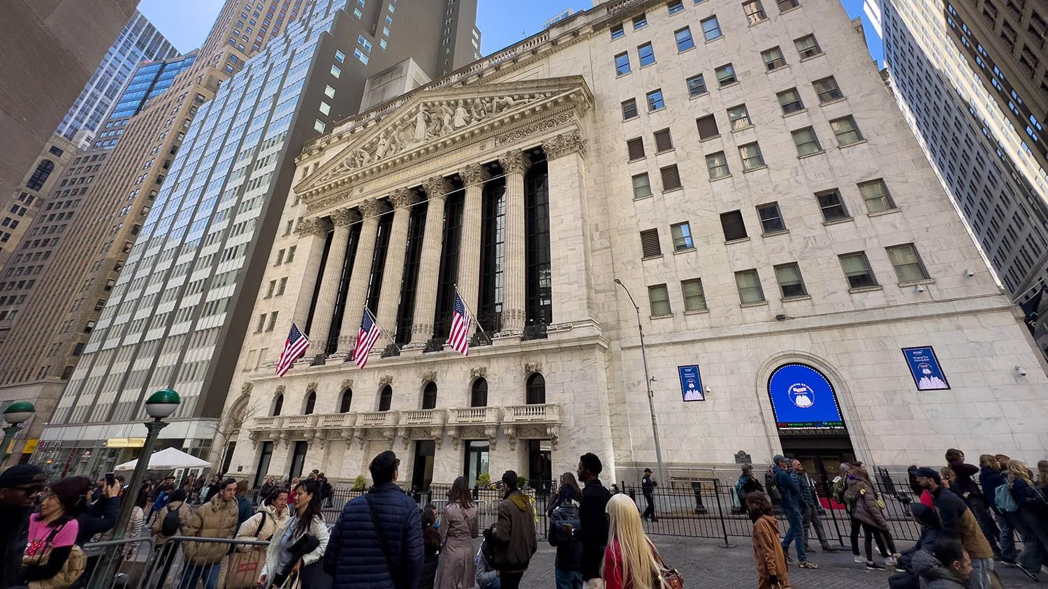 The NY Stock Exchange building
