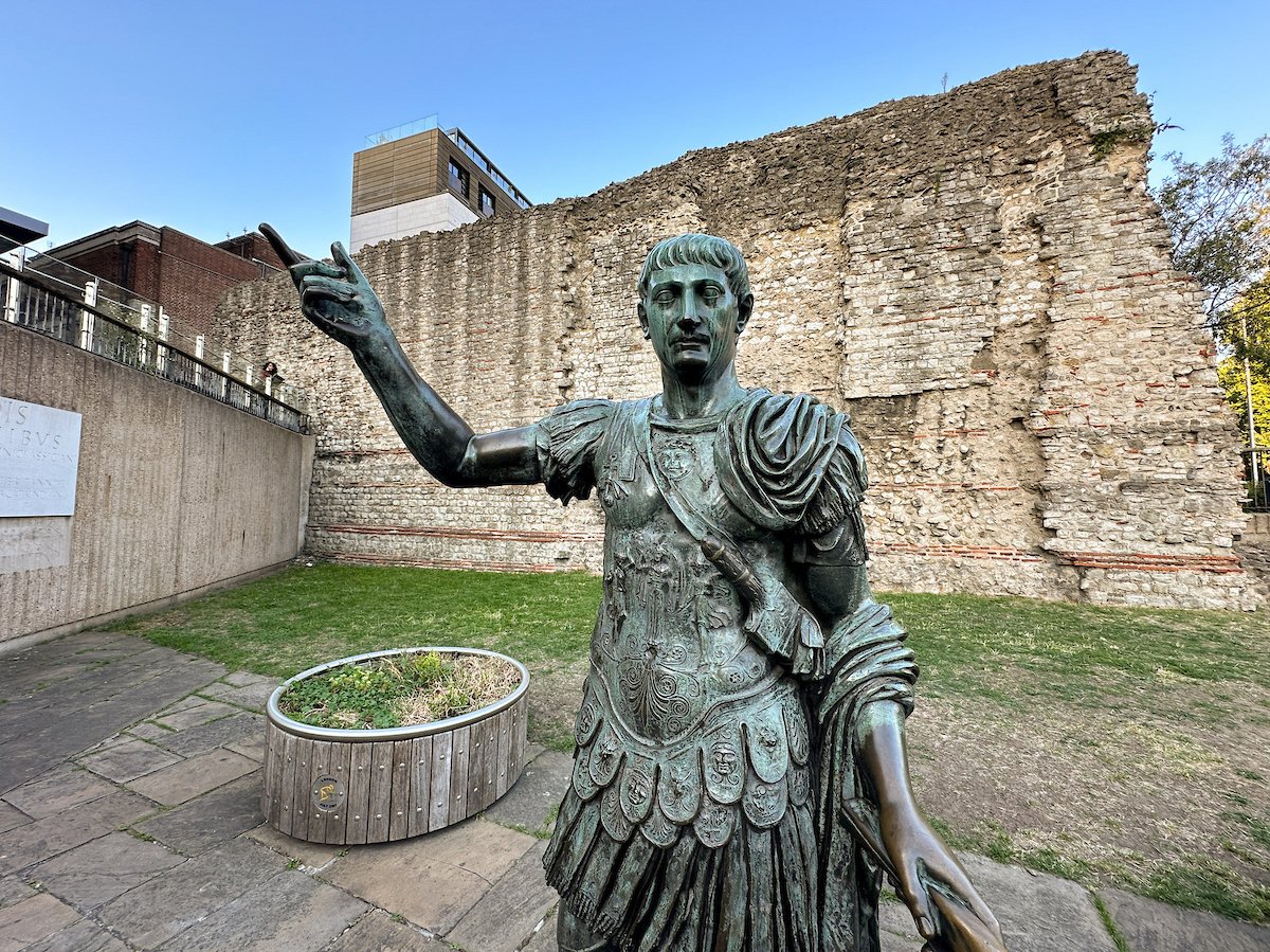 Ancient Roman Wall in London