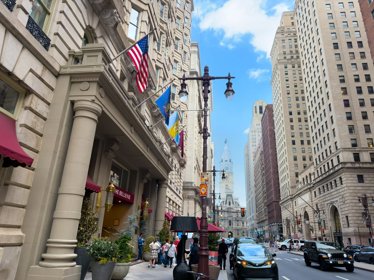 Exterior of Bellevue Hotel