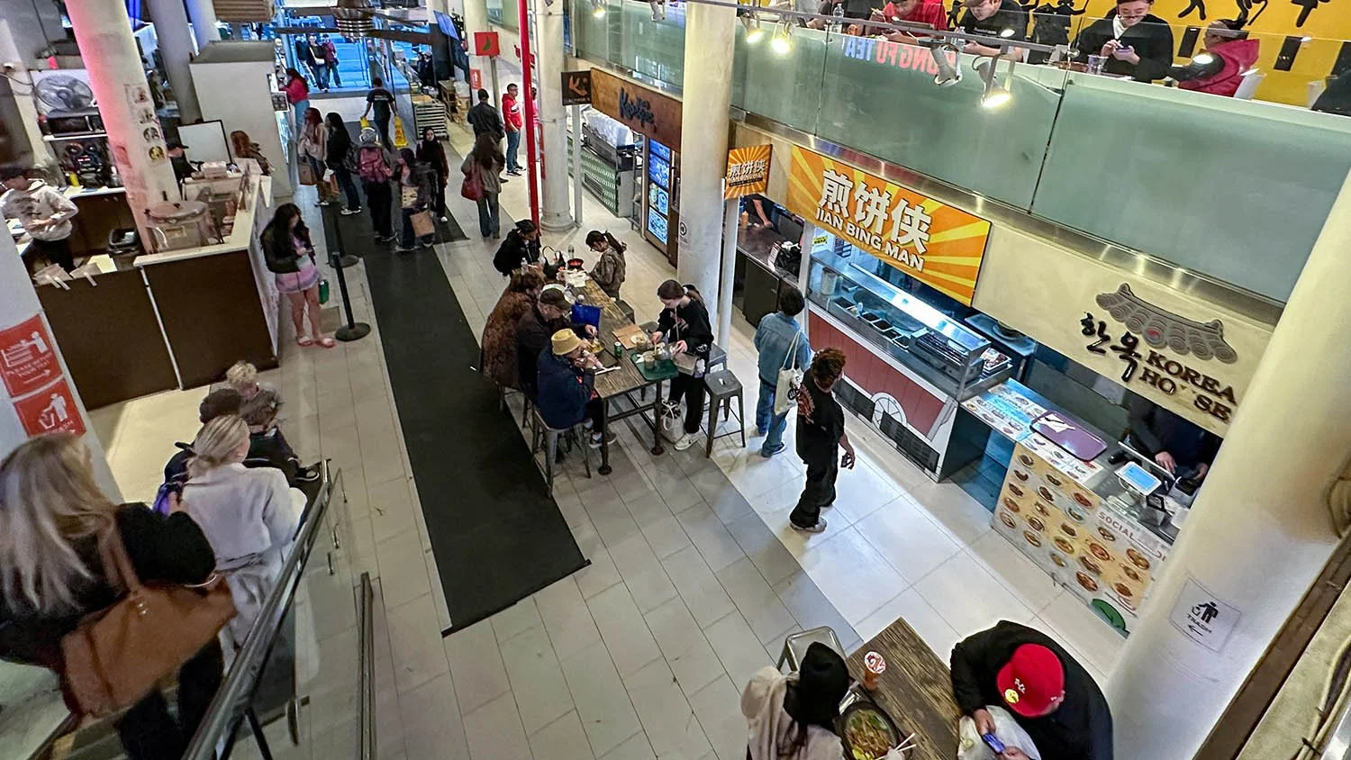 Koreatown food hall