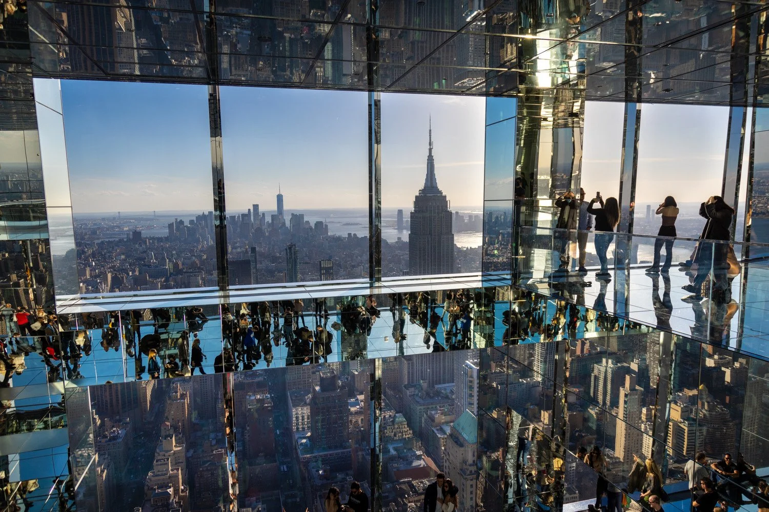 NYC Observation deck Visiting The Summit at One Vanderbilt in 2024