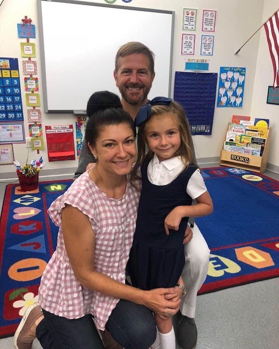 As many of us are gearing up for back to school, I cannot help but remember this was one of my Moses basket moments. My baby, Claire&rsquo;s first day of kindergarten. First day brought tears and fear. A new chapter for us both. Would she make fast f