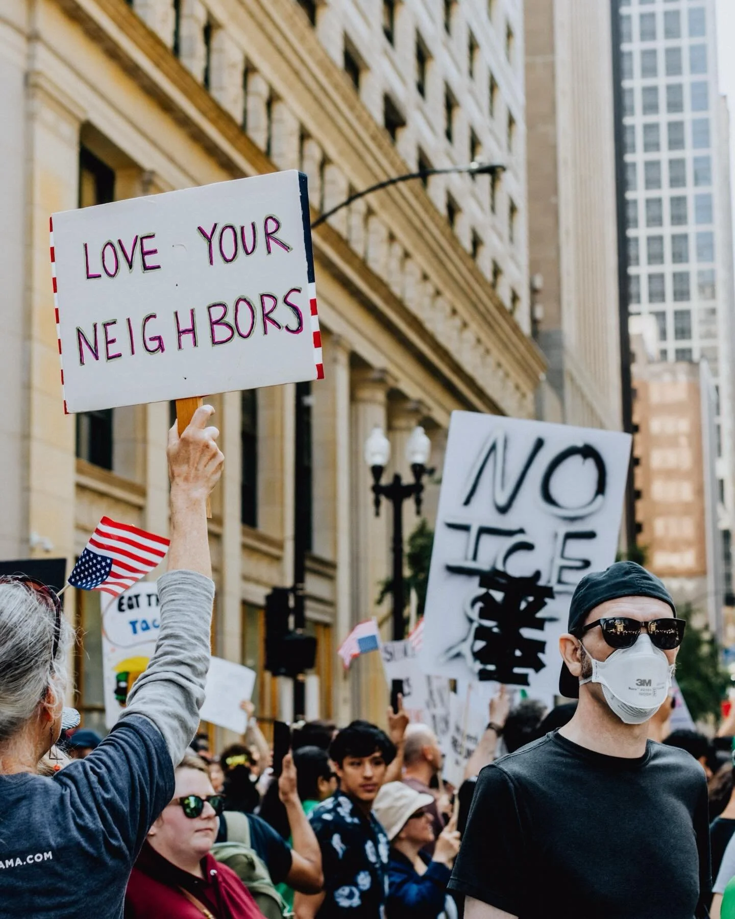 What do you say when you&rsquo;re currently safe and warm and watching others lose their lives? Nothing feels like it&rsquo;s enough. I took these in downtown Chicago last June. I&rsquo;ll let them speak for themselves.