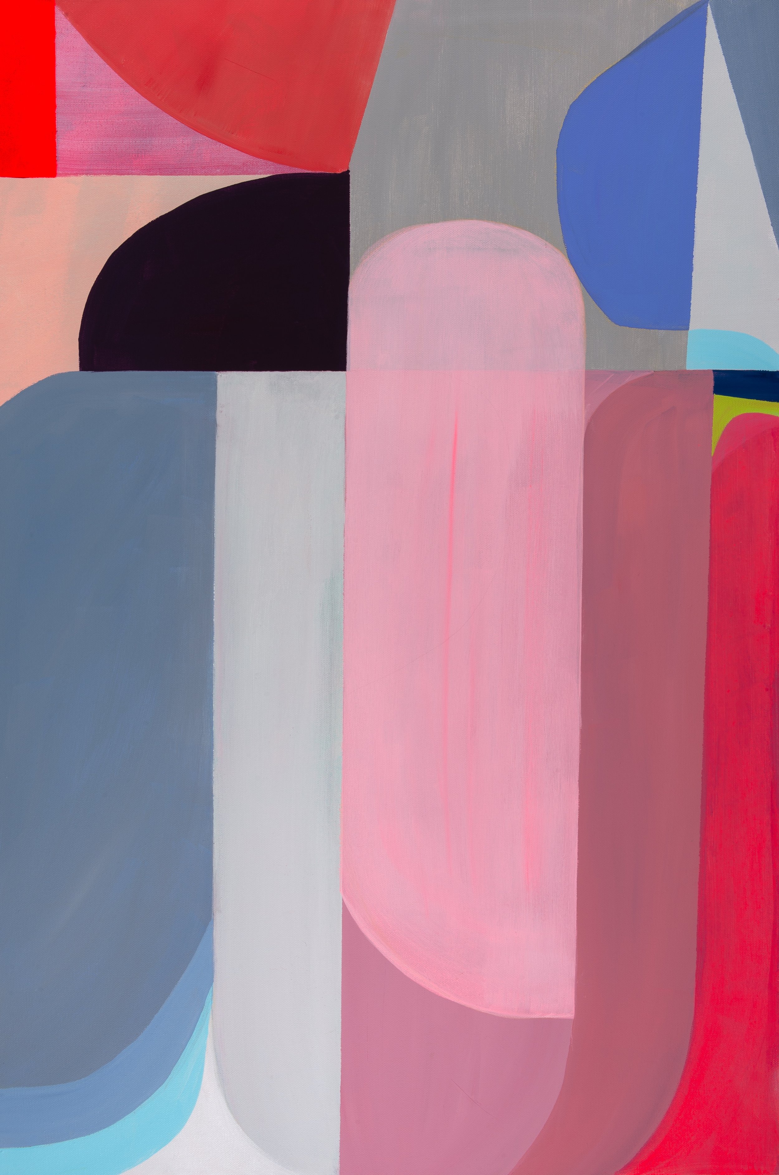 Traumerei-Dreaming, 2018. Acrylic on canvas, 24x36 inches