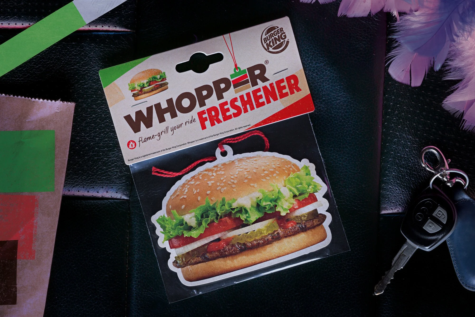  Whopper Freshener, Burger King 
 Food, Making of 