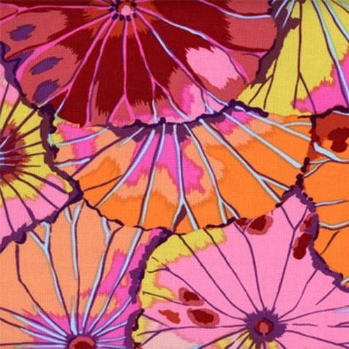 Lotus Leaf - Red - Kaffe Fassett Collective Classics I Fenwick Fabrics